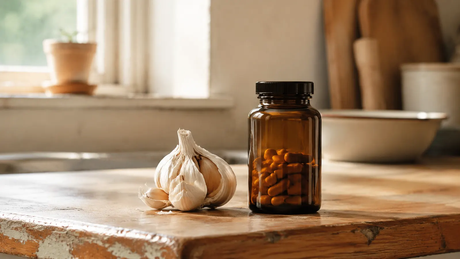 The Garlic Supplement I Finally Took Every Day Because It Did Not Smell